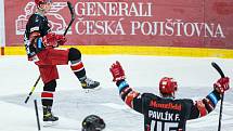 Generali play off Tipsport extraligy - osmifinále: Mountfield HK - HC Verva Litvínov.