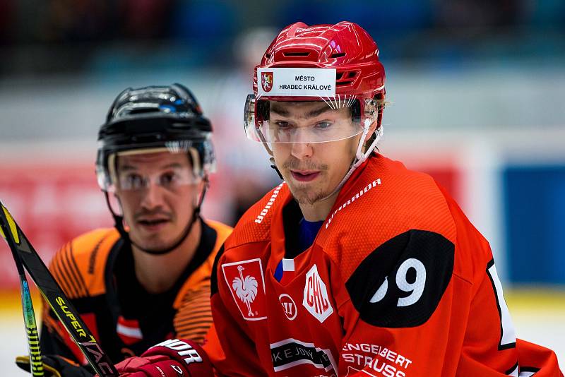 Hokejová Liga mistrů: Mountfield HK - Moser Medical Graz 99ers.