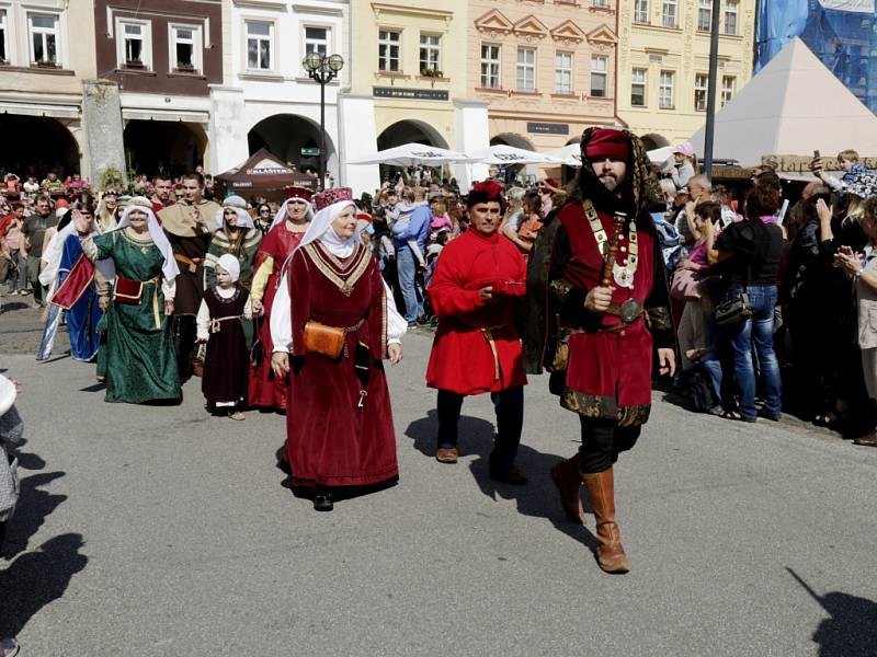 Slavnosti královny Elišky v Hradci Králové.