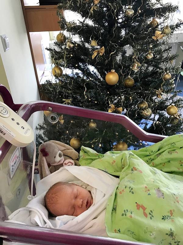 EMA KRPATOVÁ se narodila 11. prosince v 10.38 hodin. Měřila 50 cm a vážila 2820 g. Velmi potěšila rodiče Pavla a Andreu Krpatovy z Břehů. Doma se těší sourozenci Adélka a Michal.