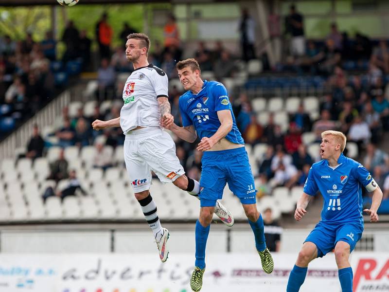 Fotbalová Synot liga: FC Hradec Králové - FC Baník Ostrava.