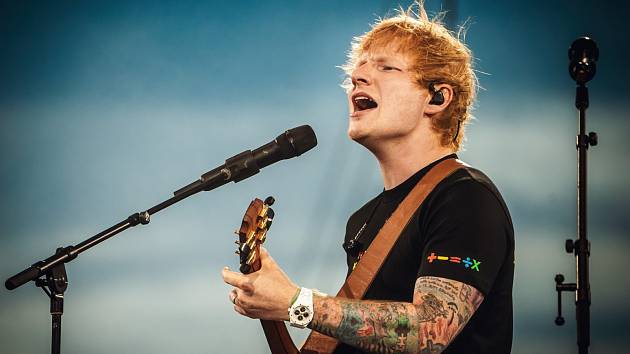 Ed Sheeran conquered Hradec Králové.  The singer greeted his followers in Czech