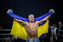 Ukrajinský boxer Oleksandr Usyk, mj. vítěz OH v Londýně 2021