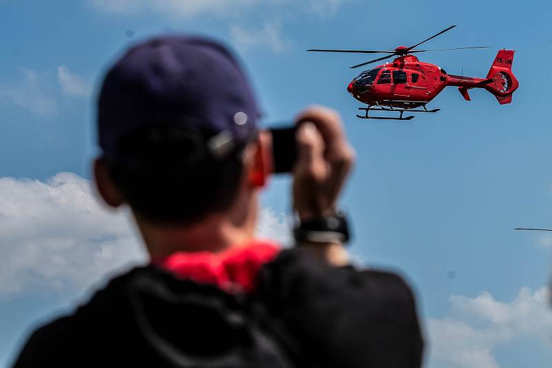 Helicopter Show v Hradci Králové.