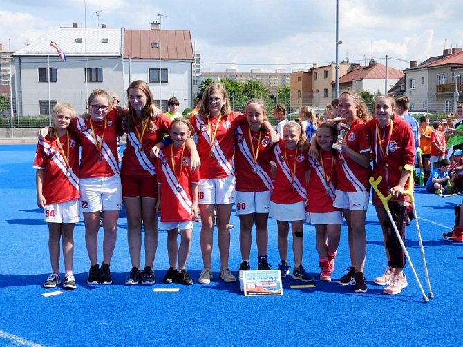 I. International May Youth Hockey Tournament - klání pozemních hokejistů kategorie U10 v Hradci Králové.
