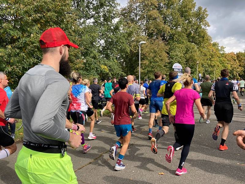 Hradecký maraton a půlmaraton.