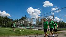 Fotbal fotbalová národní liga FC Hradec Králové  první trénink