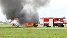 European Helicopter Show na letišti v Hradci Králové.