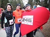 Valentýnský běh nejen pro zamilované v městských lesích u Hradce Králové.