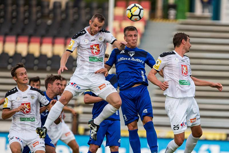 Fotbalová Fortuna národní liga: FC Hradec Králové - FC Sellier & Bellot Vlašim.