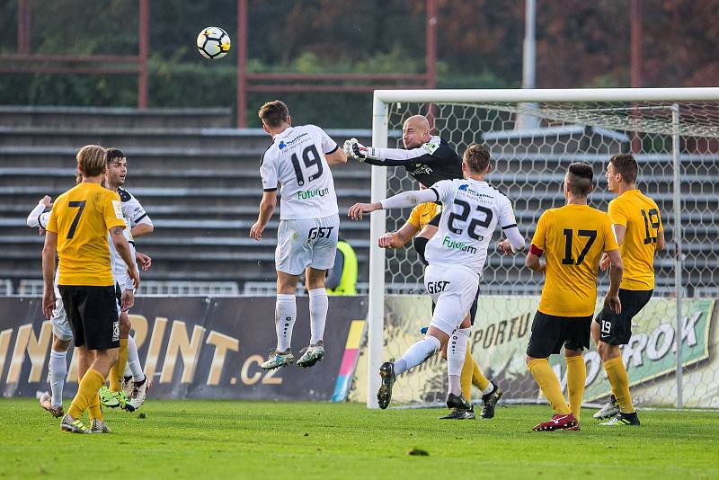 Fotbalová Fortuna národní liga: FC Hradec Králové - FK Baník Sokolov.