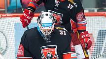 Hokejová extraliga: Mountfield HK - HC Dukla Jihlava.