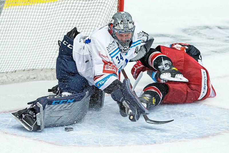 Hokejová extraliga: Mountfield HK - HC Škoda Plzeň.