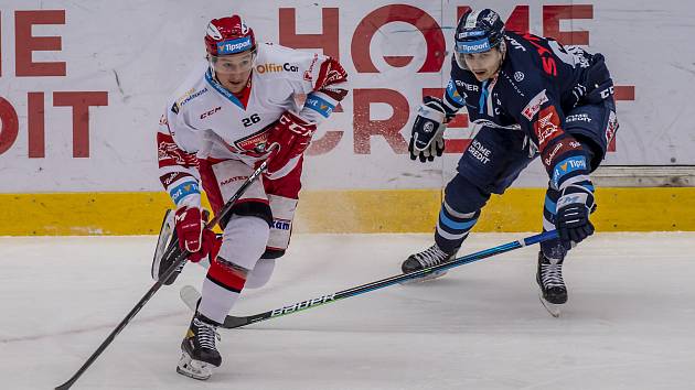 Čtvrtfinále play off hokejové extraligy: Bílí Tygři Liberec - Mountfield HK.