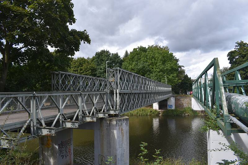 Most Bailey Bridge na Slezském Předměstí čeká příští rok generální oprava.