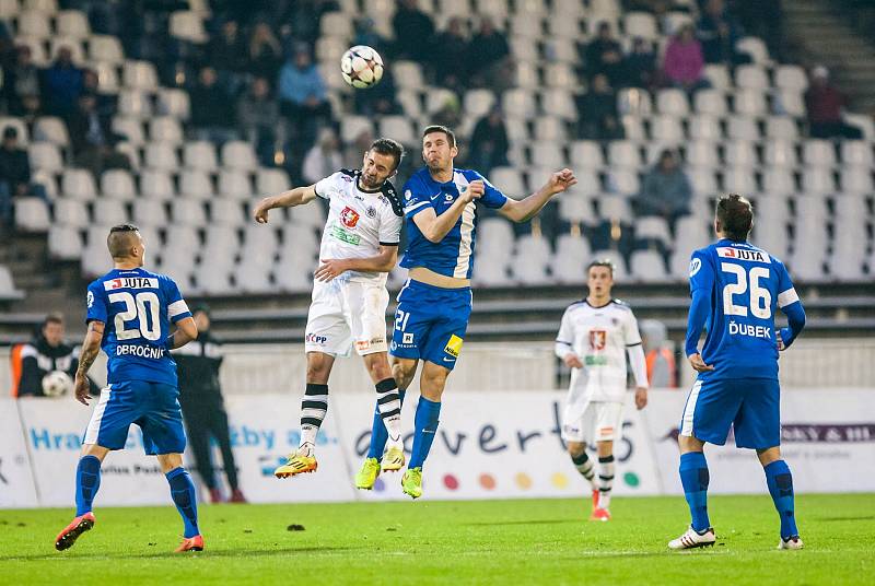 Fotbalová Synot liga: FC Hradec Králové - FC Slovan Liberec.