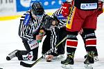 Hokejová extraliga: Mountfield HK - HC Verva Litvínov.