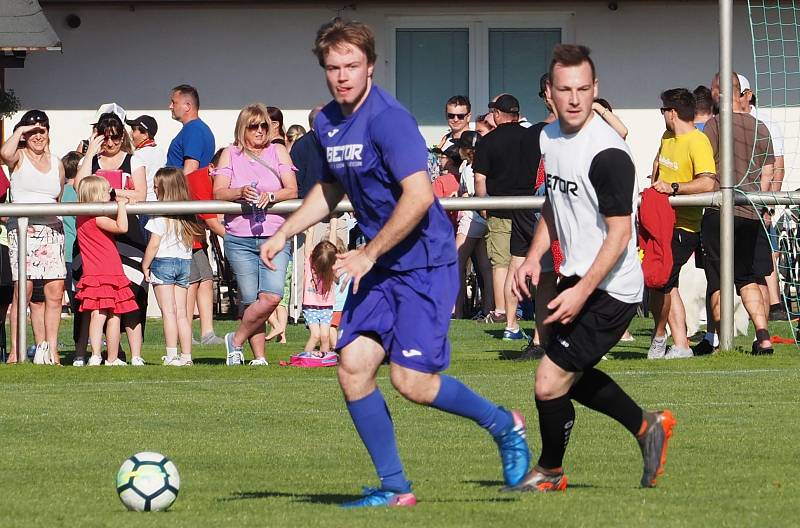 Charitativní exhibiční utkání ve fotbale: FC Nový Hradec Králové - Mountfield HK.