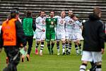 Fotbalová národní liga: FC Hradec Králové - FK Baník Sokolov.