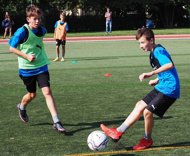 FOTBALOVÁ AKADEMIE v Hradci Králové slavnostně zahájila svoji činnost.