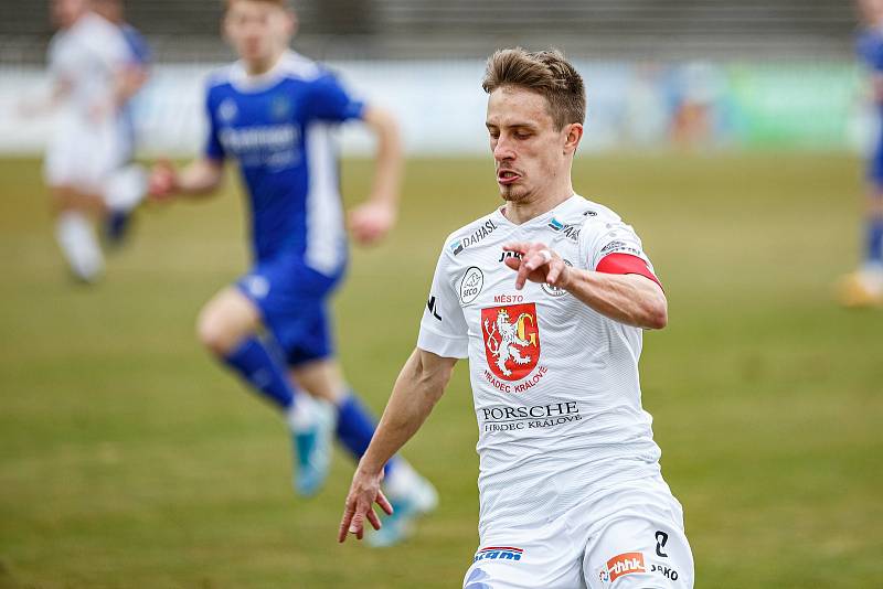 Fotbalová FORTUNA:NÁRODNÍ LIGA: FC Hradec Králové - FC Vysočina Jihlava.