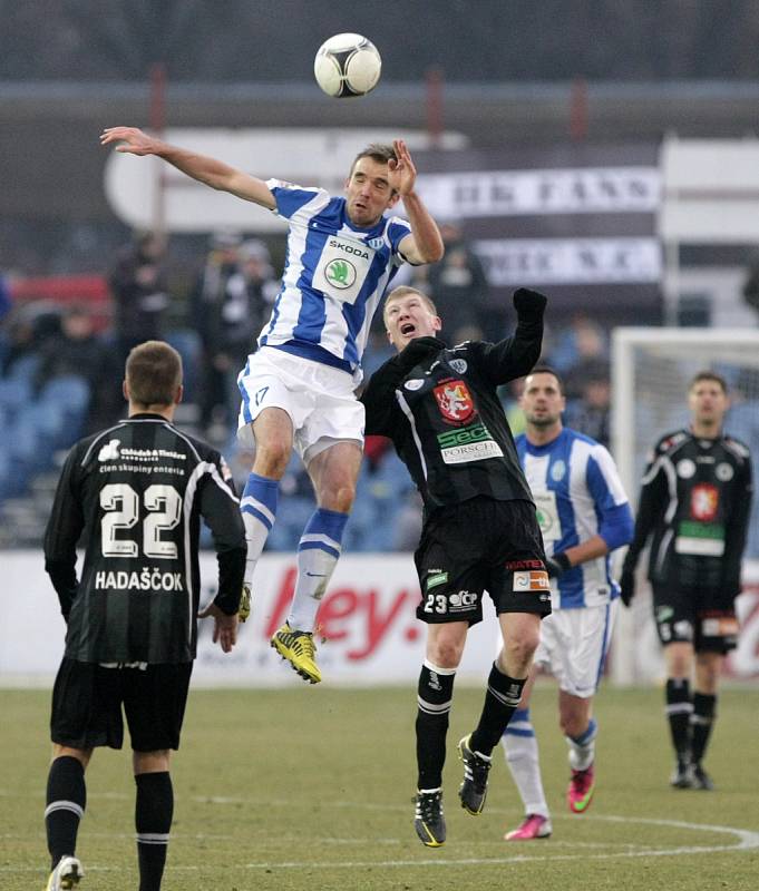 Fotbalová Gambrinus liga: FC Hradec Králové - FK Mladá Boleslav.