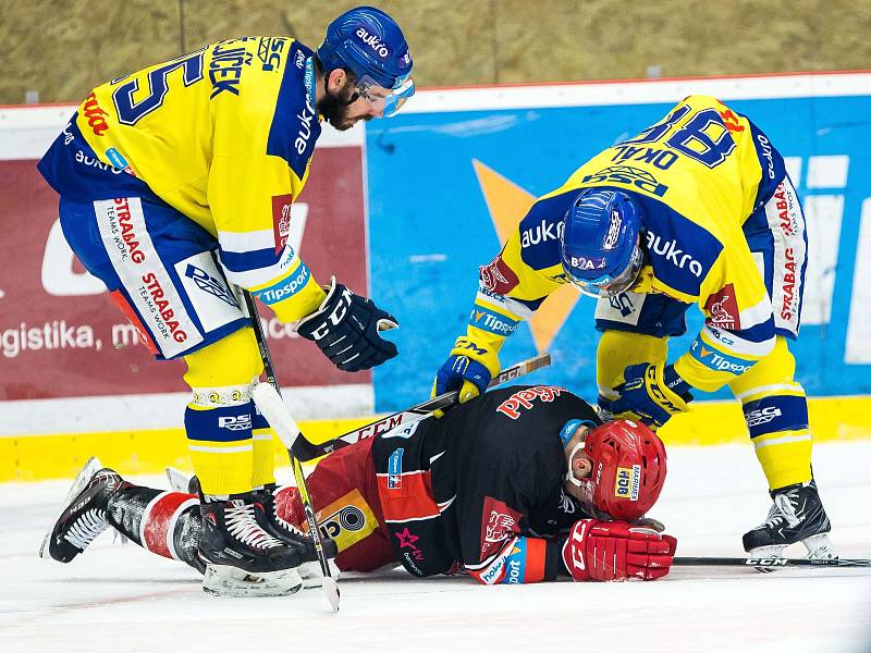 Hokejová extraliga: Mountfield HK - Aukro Berani Zlín.