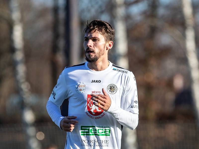 Zimní příprava fotbalistů: FC Hradec Králové - Loko Vltavín.