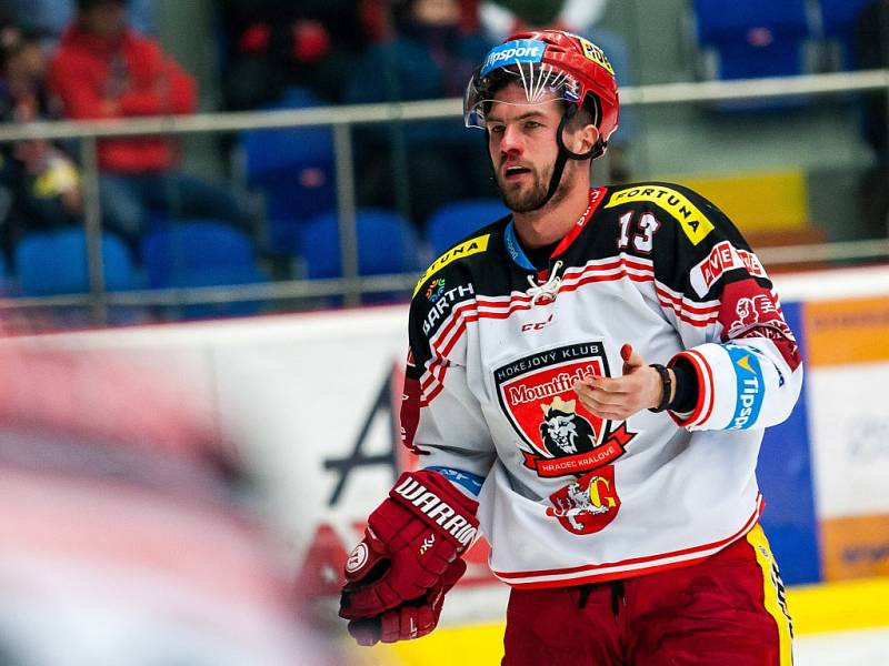 Hokejová extraliga: Mountfield HK - HC Verva Litvínov.