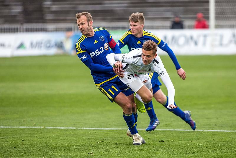 Fotbalová FORTUNA:NÁRODNÍ LIGA: FC Hradec Králové - FC Vysočina Jihlava.