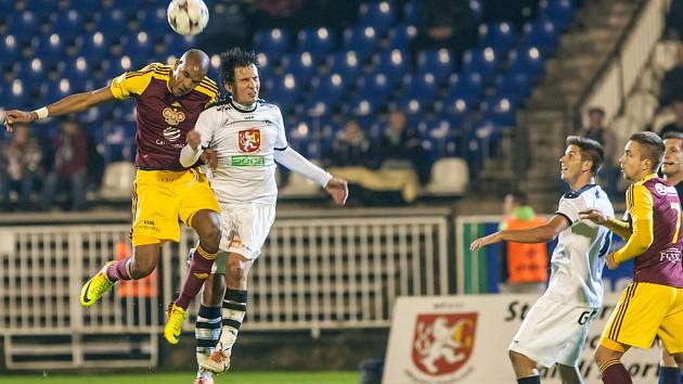 Fotbalová Synot liga: FC Hradec Králové - FK Dukla Praha.