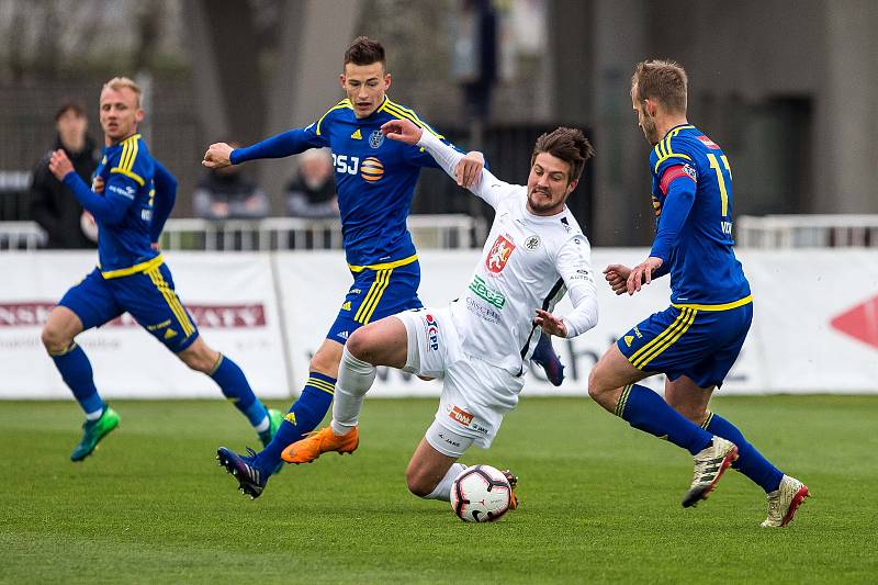 Fotbalová FORTUNA:NÁRODNÍ LIGA: FC Hradec Králové - FC Vysočina Jihlava.