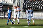 Fotbal fotbalová národní liga FC Hradec Králové vs. Znojmo.