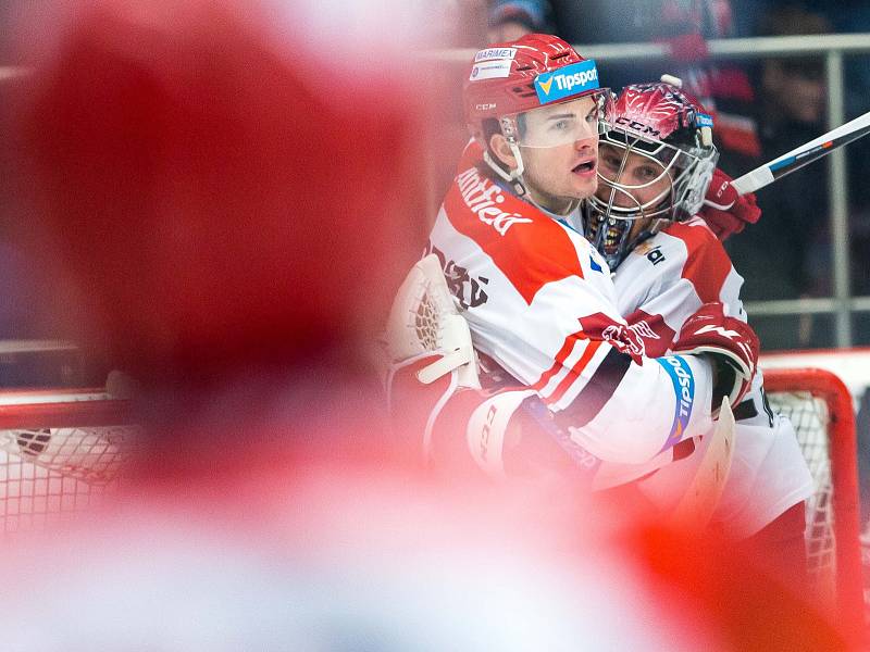 Hokejová extraliga: Mountfield HK - HC Dynamo Pardubice.