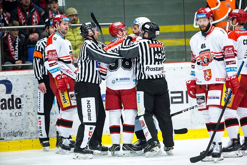 Hokejová extraliga: Mountfield HK - HC Škoda Plzeň.