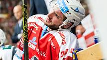 Hokejová extraliga: Mountfield HK - HC Dynamo Pardubice.