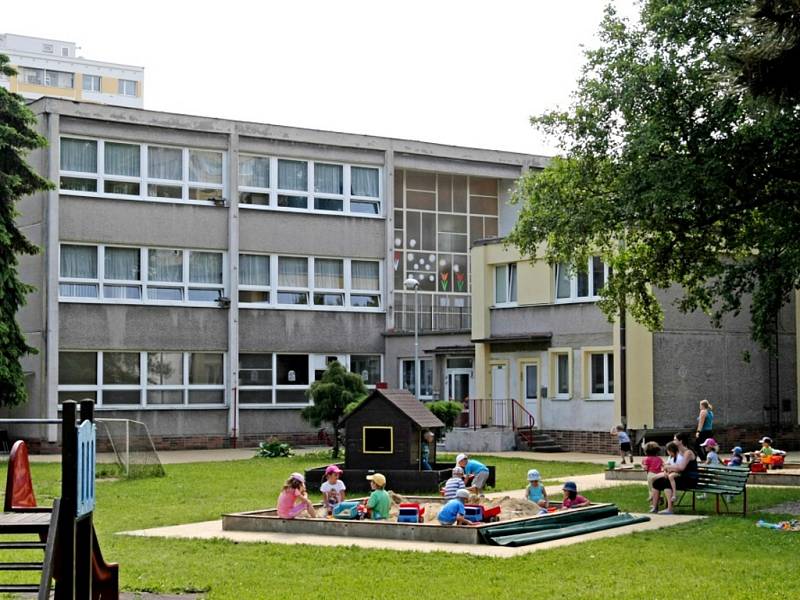 Mateřská škola v Třebechovické ulici v Hradci Králové.