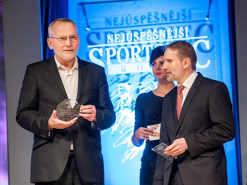 Z vyhlášení výsledků ankety Nejúspěšnější sportovec roku 2015 města Hradec Králové.