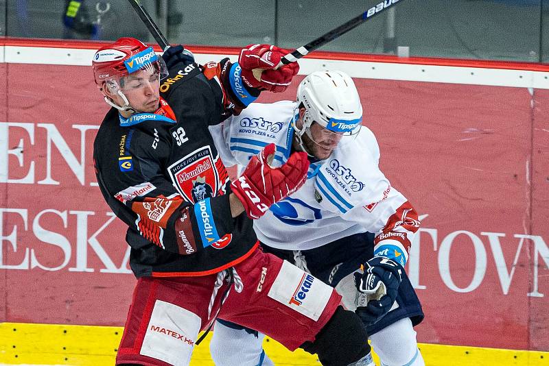 Hokejová extraliga: Mountfield HK - HC Škoda Plzeň.