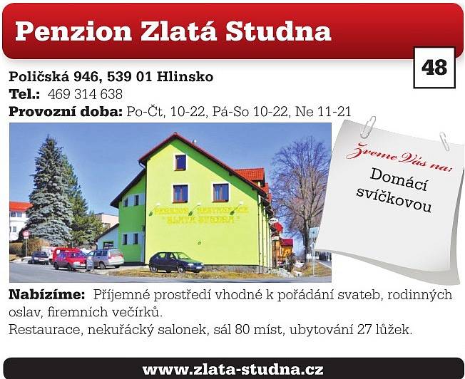 Penzion Zlatá Studna