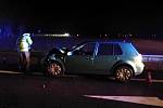 Dopravní nehoda dvou osobních vozidel u obce Lípa na silnici I/35 mezi Hradcem Králové a Hořicemi.