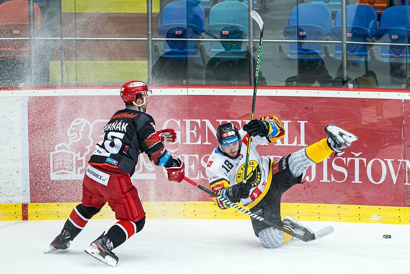 Generali play off Tipsport extraligy - osmifinále: Mountfield HK - HC Verva Litvínov.