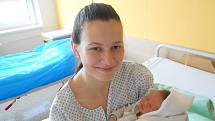 JOSEFÍNA ŠULCOVÁ se narodila 29. října ve 2.26 hodin. Měřila 48 cm a vážila 3000 g. Velkou radost udělala svým rodičům Marice Tobiškové a Josefu Šulcovi ze Žamberku. Tatínek byl u porodu velmi statečný.