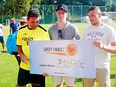 Celkový výtěžek z akce Sport Hradec Cup.