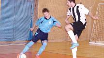 Futsal - II. liga, západ: Salamandr Hradec Králové - Boca Chotěboř.