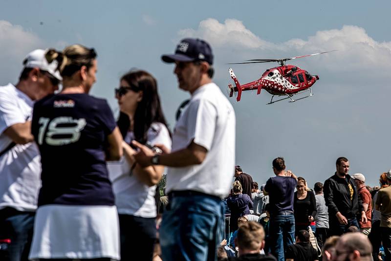 Helicopter Show v Hradci Králové.