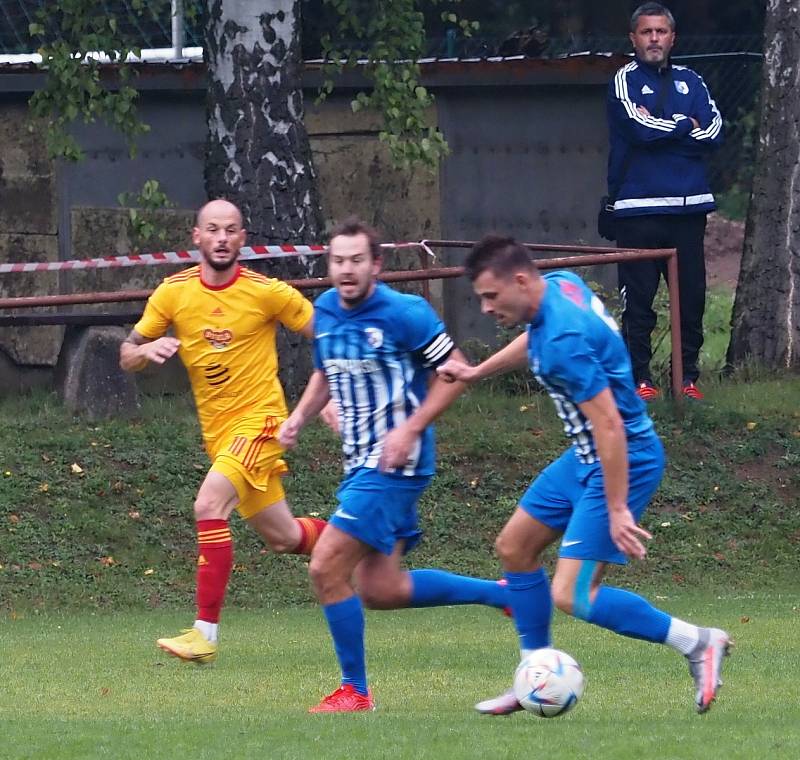 Libčany (v modrém) - Dukla Praha 1:3