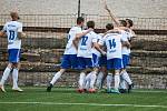 Trutnovští fotbalisté zvládli duel proti Hlinsku výtečně. Ve druhém poločase soupeři nastříleli tři branky a zvítězili 3:0.