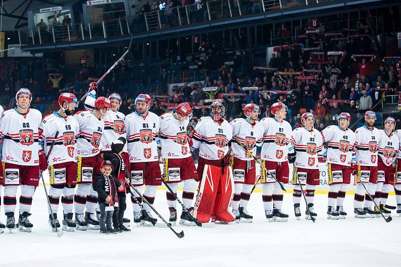 Hokejová extraliga: Mountfield HK - PSG Berani Zlín.