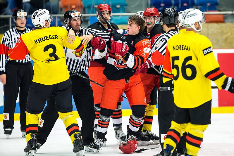 Hokejová Liga mistrů: Mountfield HK - SC Bern.